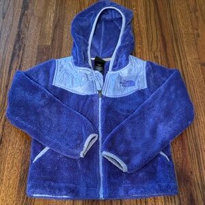 The North Face Kids' Purple Fleece Hoodie